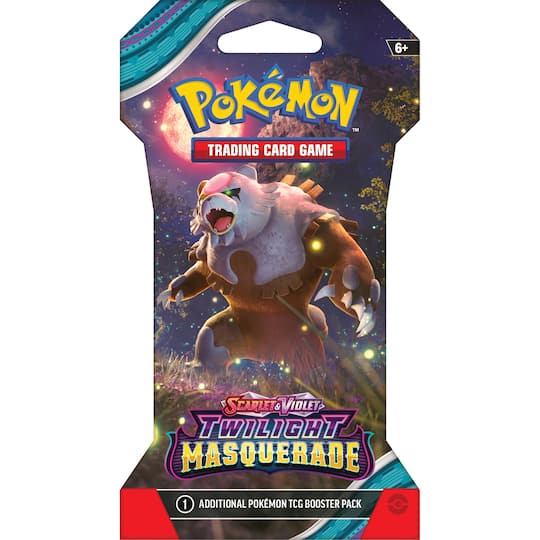 Pokmon Trading Card Game Scarlet & Violet Twilight Masquerade Booster Pack | Michaels Pokmon Trading Card Game Scarlet & Violet Twilight Masquerade Booster Pack | Michaels